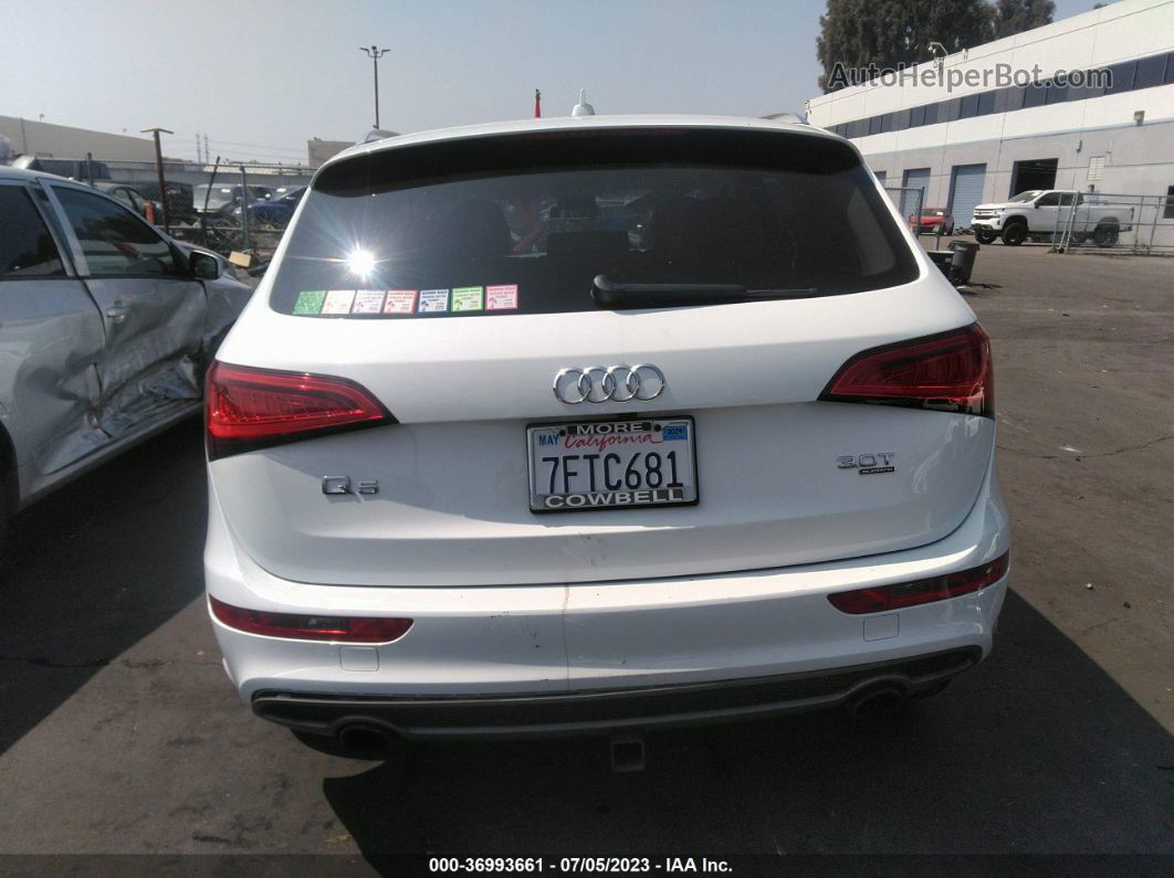 2014 Audi Q5 Premium Plus White vin: WA1DGBFP2EA108922