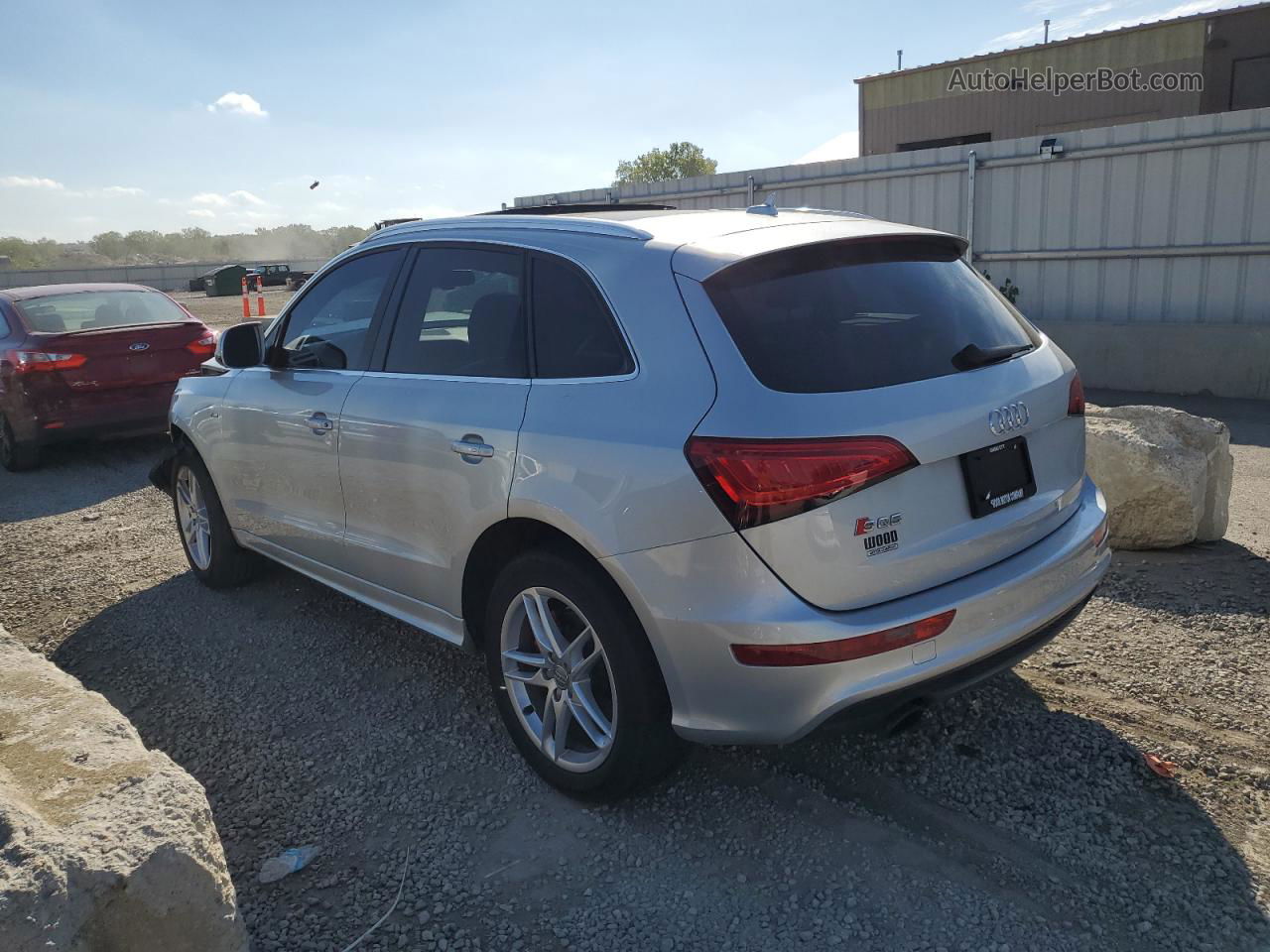 2014 Audi Q5 Premium Plus Серебряный vin: WA1DGBFP3EA060914