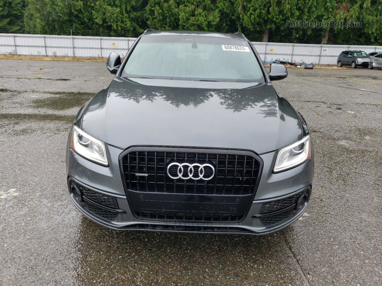 2014 Audi Q5 Tdi Premium Plus Gray vin: WA1DMAFP5EA090824