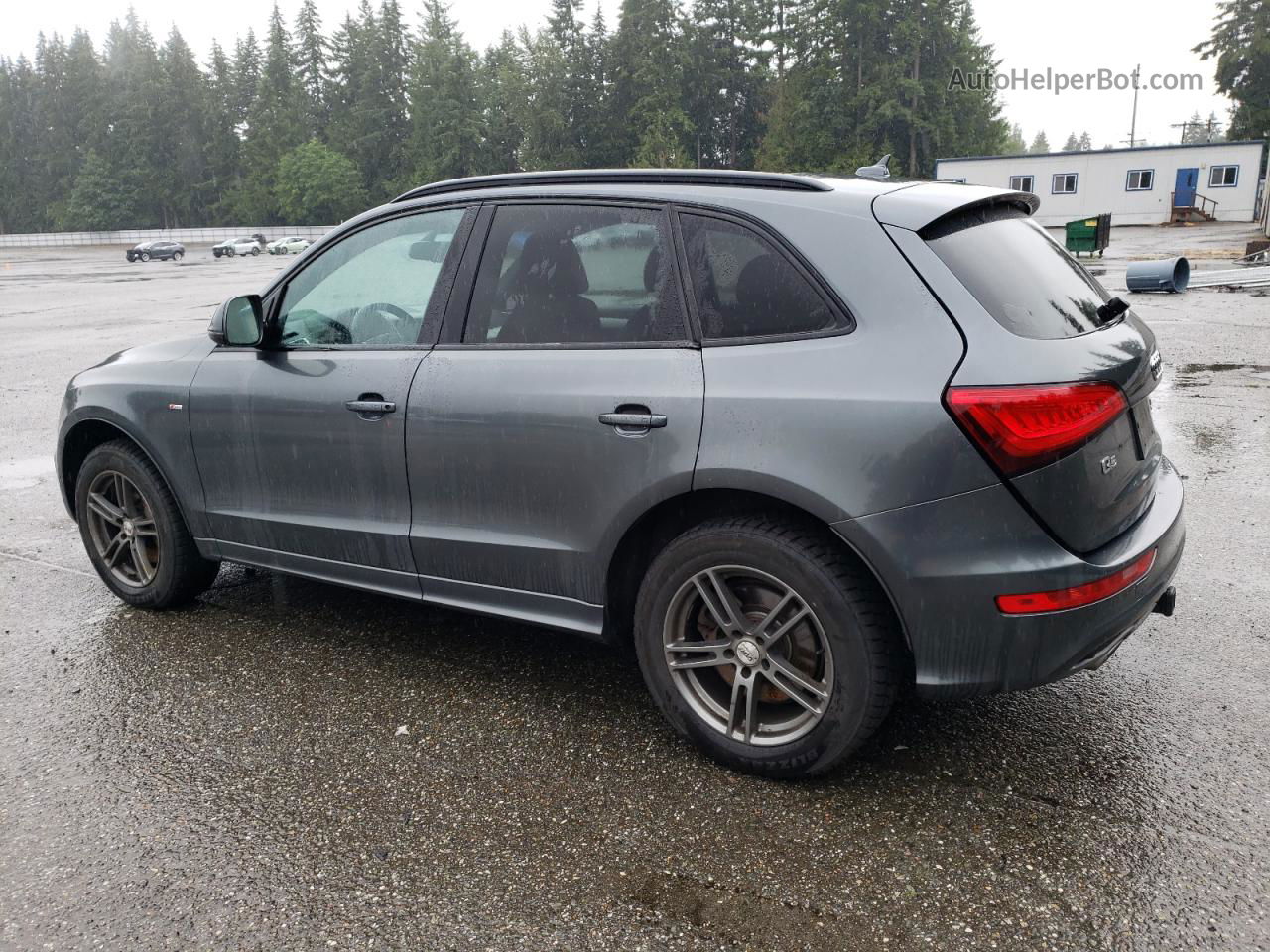 2014 Audi Q5 Tdi Premium Plus Серый vin: WA1DMAFP5EA090824