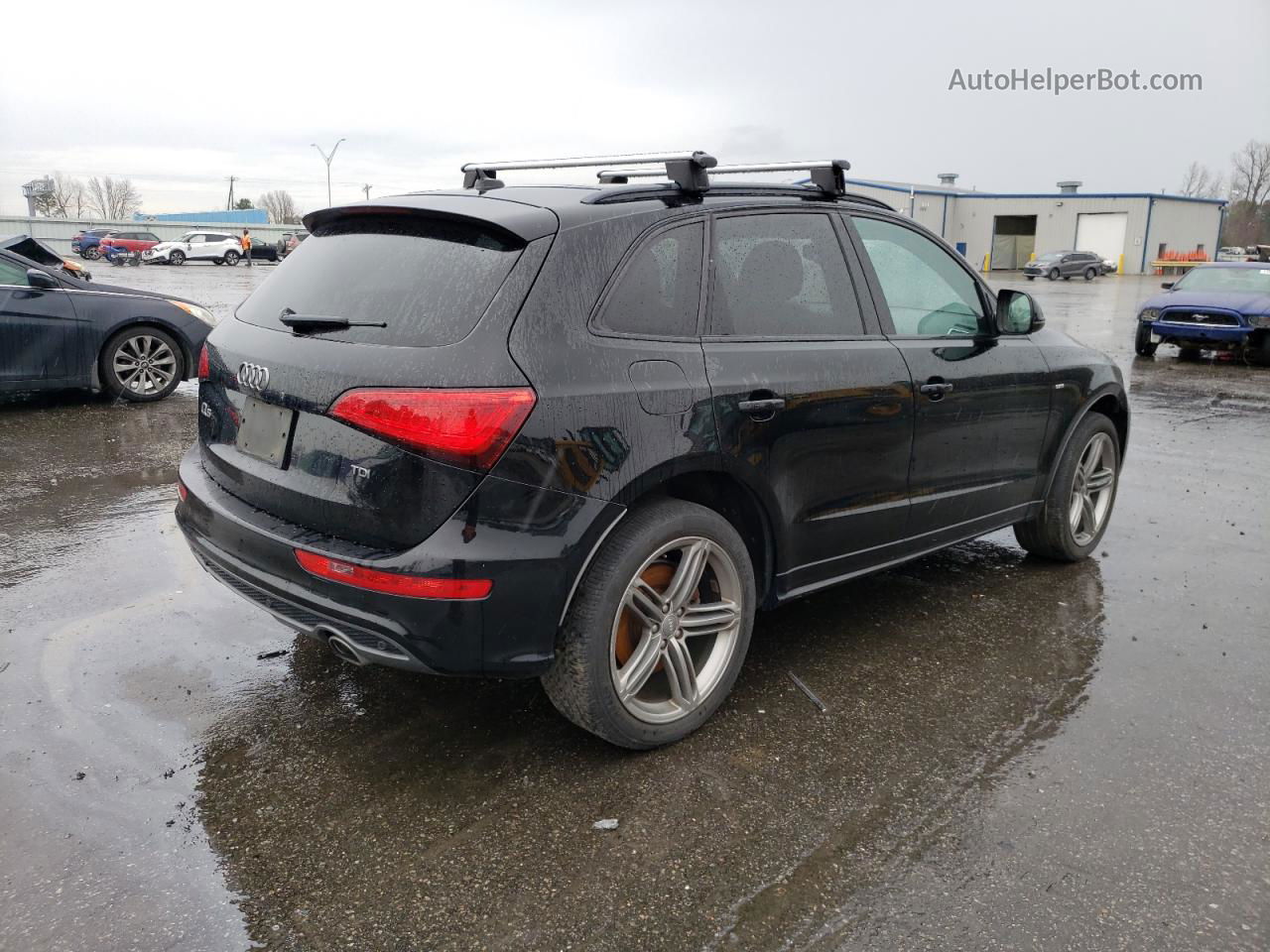 2014 Audi Q5 Tdi Premium Plus Черный vin: WA1DMAFP7EA063950