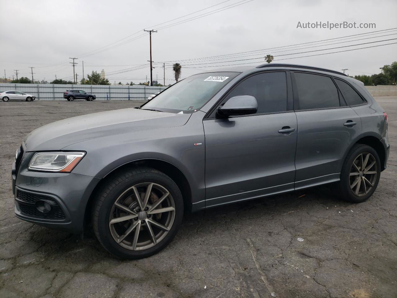 2016 Audi Q5 Tdi Premium Plus S-line Gray vin: WA1DVAFP4GA029304