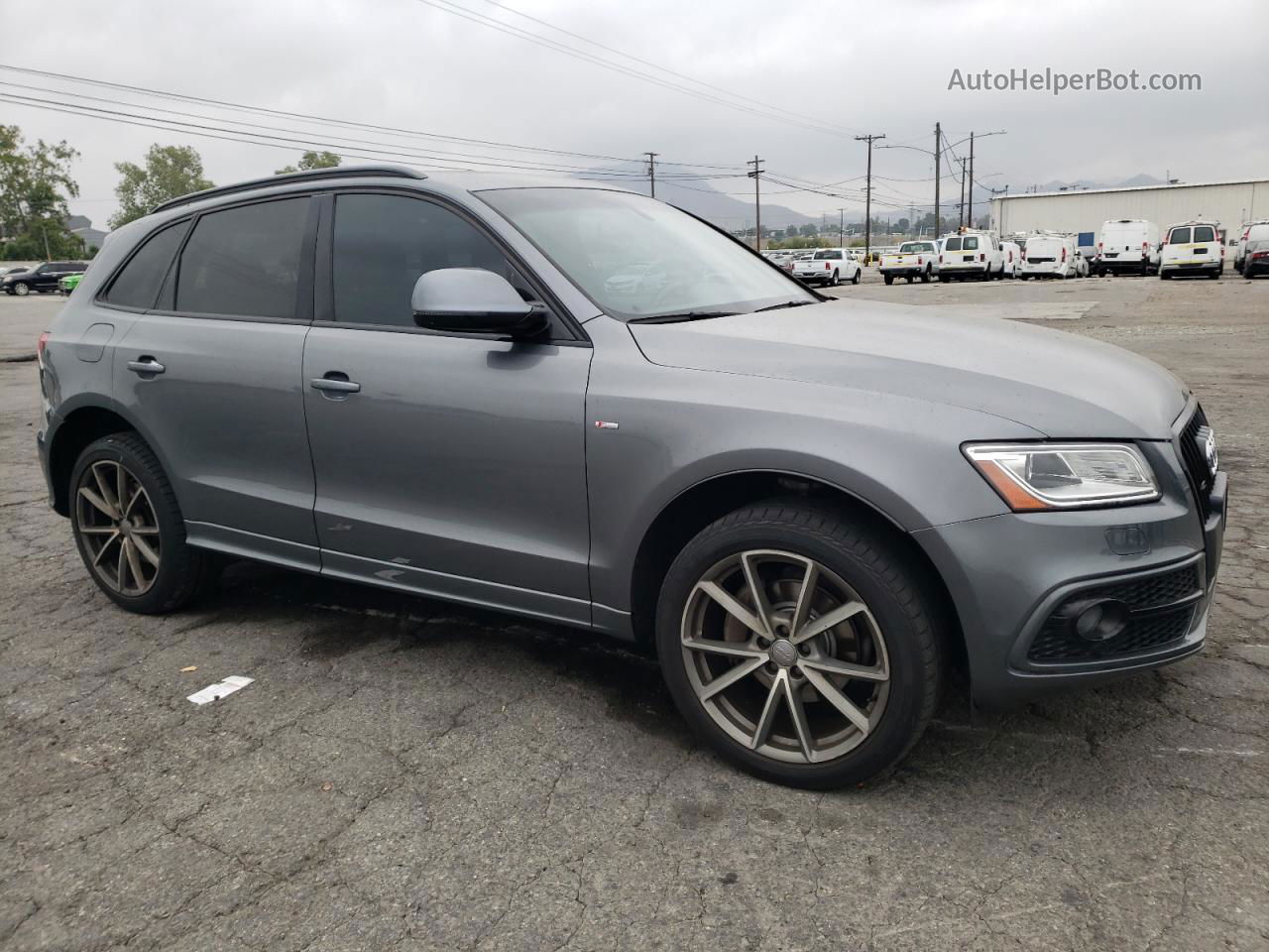 2016 Audi Q5 Tdi Premium Plus S-line Gray vin: WA1DVAFP4GA029304