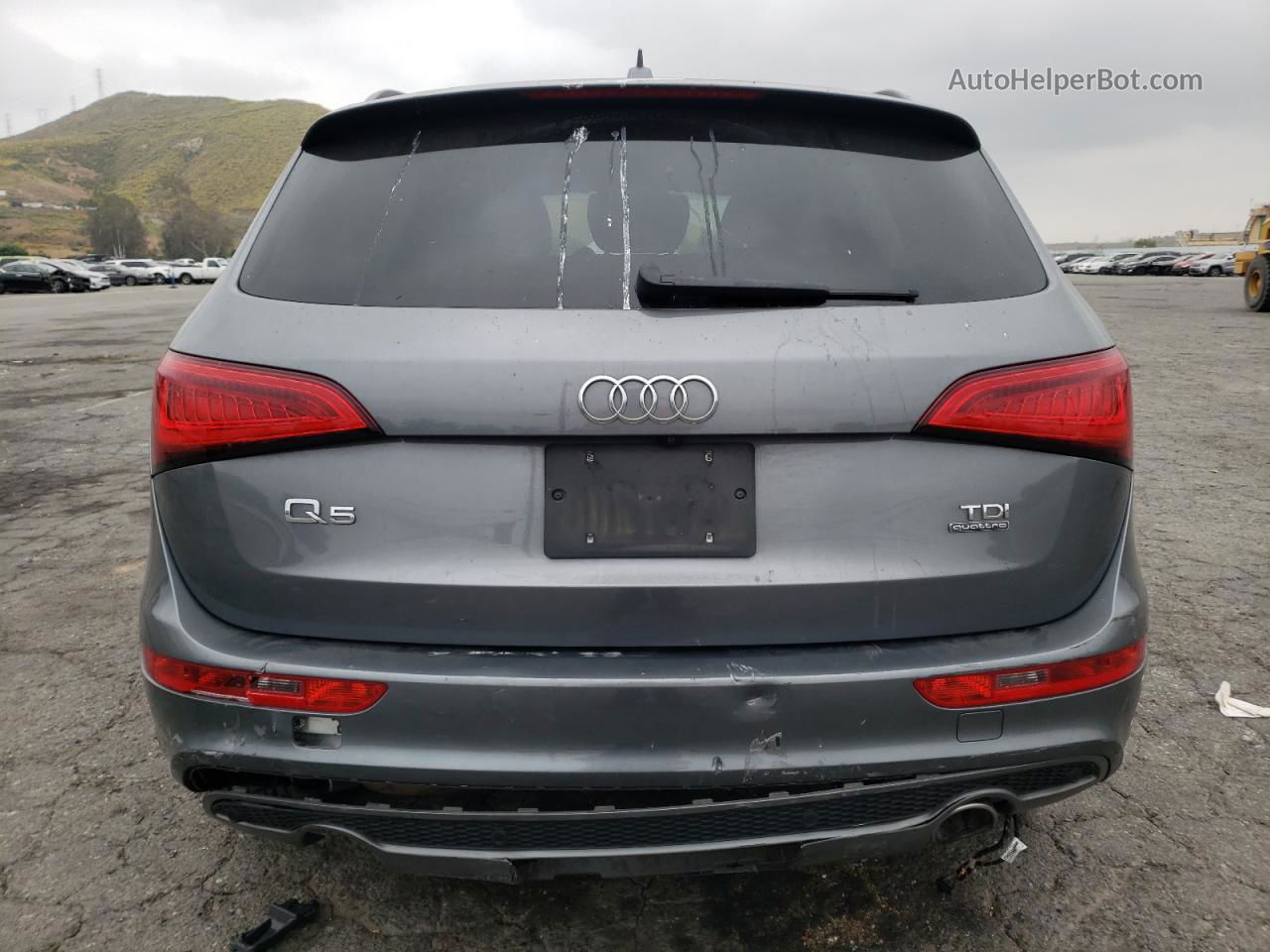 2016 Audi Q5 Tdi Premium Plus S-line Gray vin: WA1DVAFP4GA029304