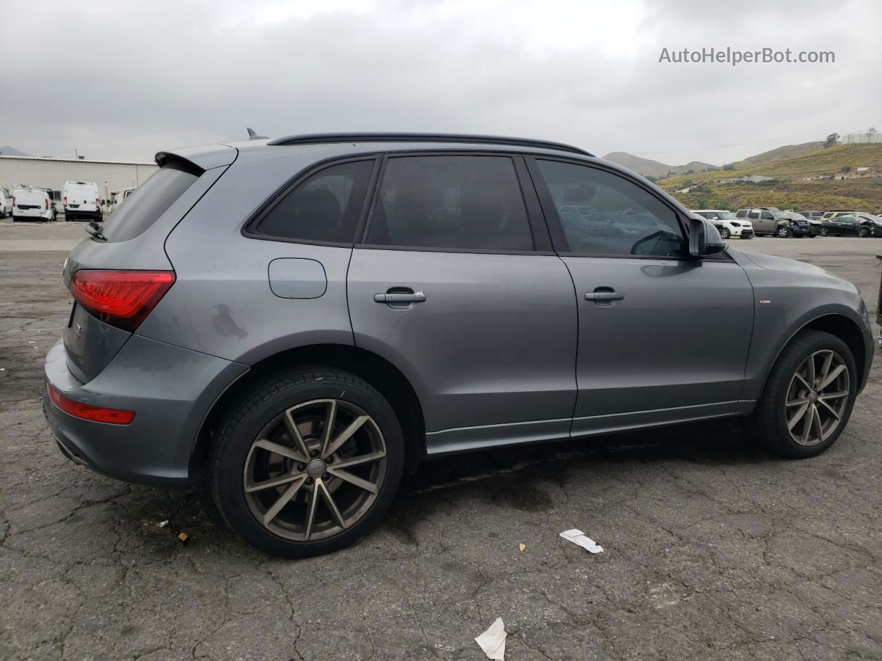 2016 Audi Q5 Tdi Premium Plus S-line Gray vin: WA1DVAFP4GA029304