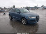 2018 Audi Q3 2.0t Premium/2.0t Sport Premium Blue vin: WA1ECCFS1JR023236