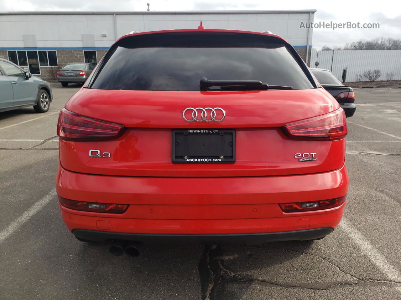 2018 Audi Q3 Premium Red vin: WA1ECCFS2JR017591