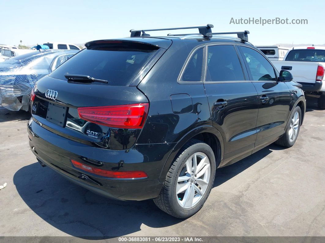 2018 Audi Q3 Premium/sport Premium Черный vin: WA1ECCFS3JR004252