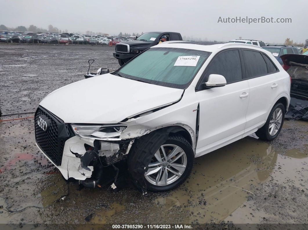 2018 Audi Q3 2.0t Premium White vin: WA1ECCFS3JR021312