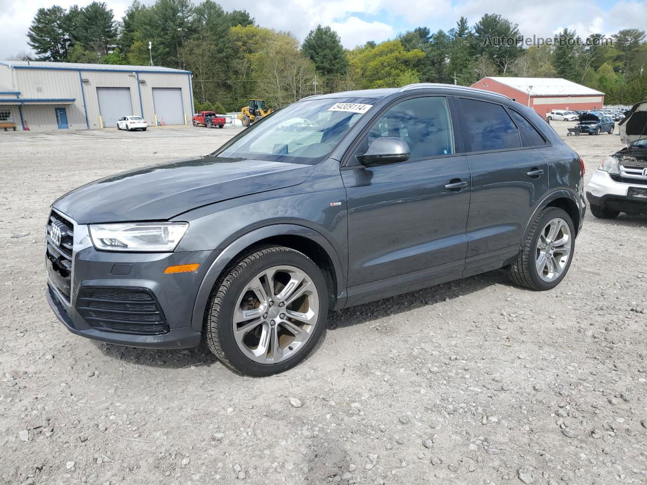 2018 Audi Q3 Premium Charcoal vin: WA1ECCFS5JR010277