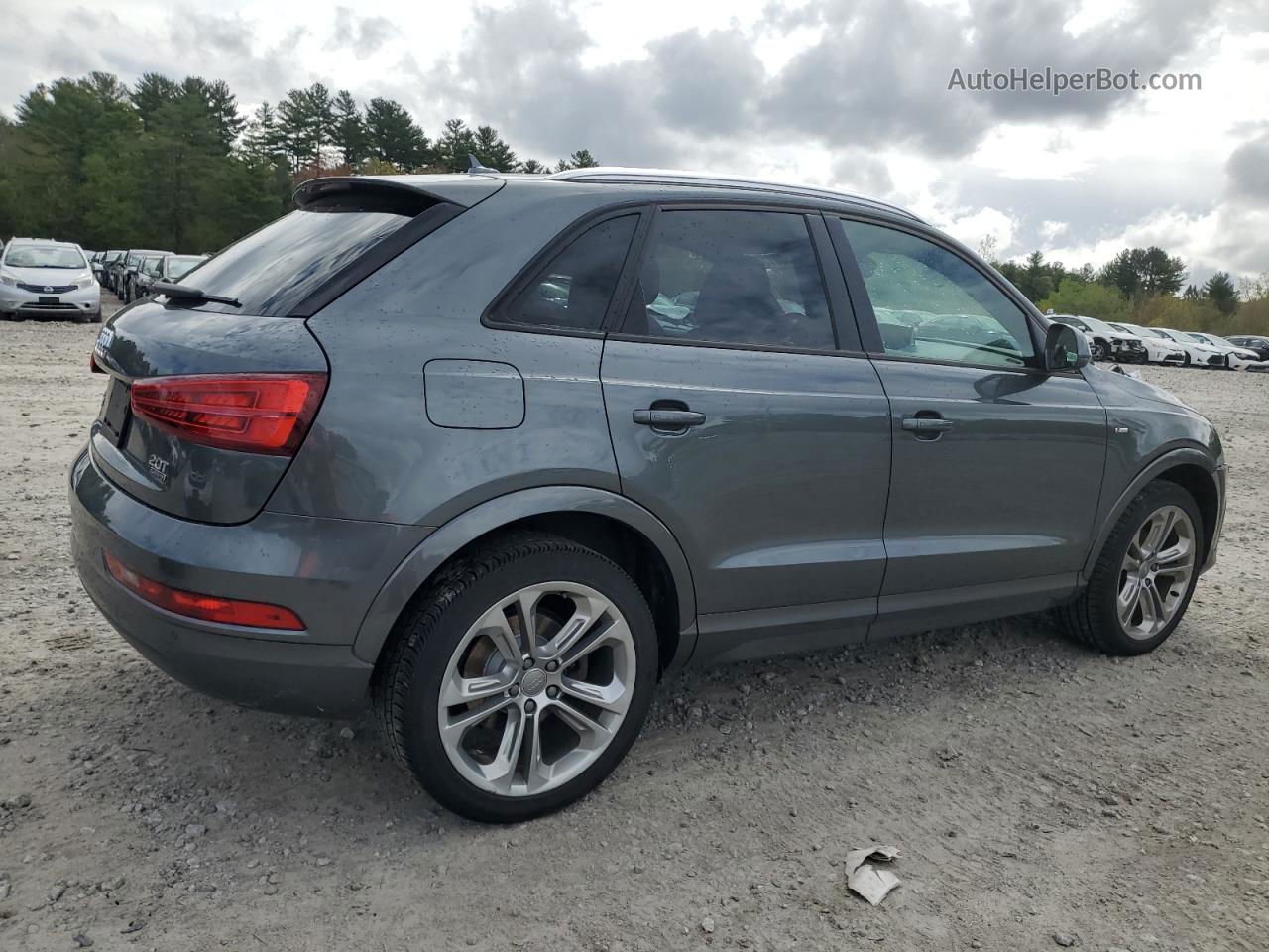 2018 Audi Q3 Premium Charcoal vin: WA1ECCFS5JR010277