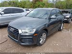 2018 Audi Q3 2.0t Premium/2.0t Sport Premium Gray vin: WA1ECCFS5JR033137