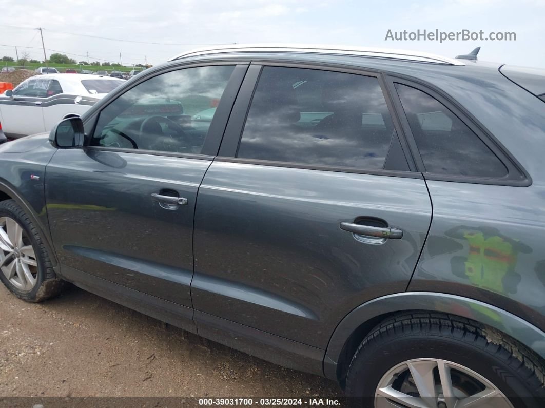 2018 Audi Q3 2.0t Premium/2.0t Sport Premium Gray vin: WA1ECCFS5JR033137