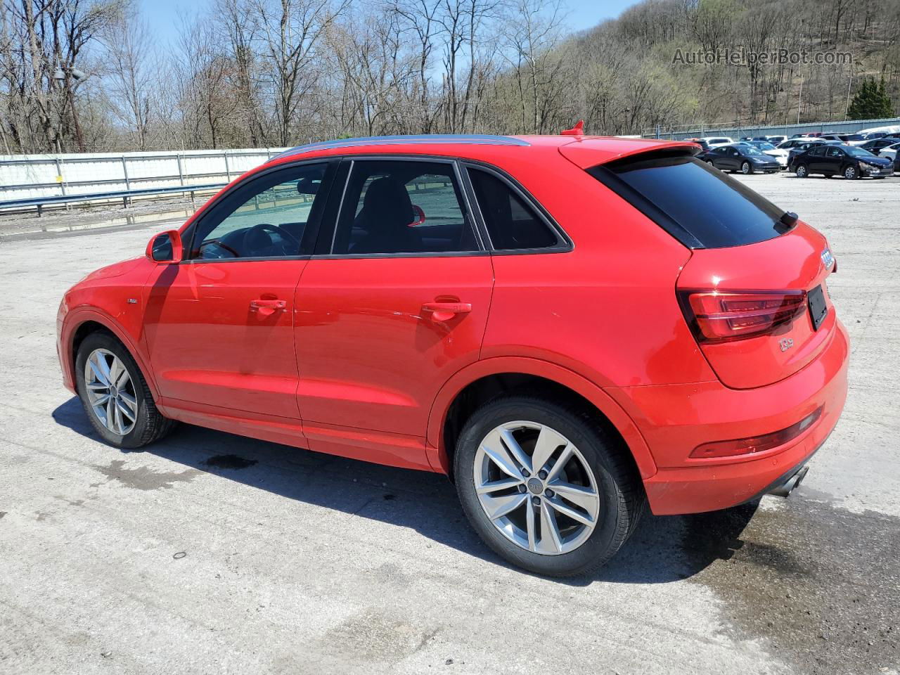 2018 Audi Q3 Premium Red vin: WA1ECCFS8JR026957