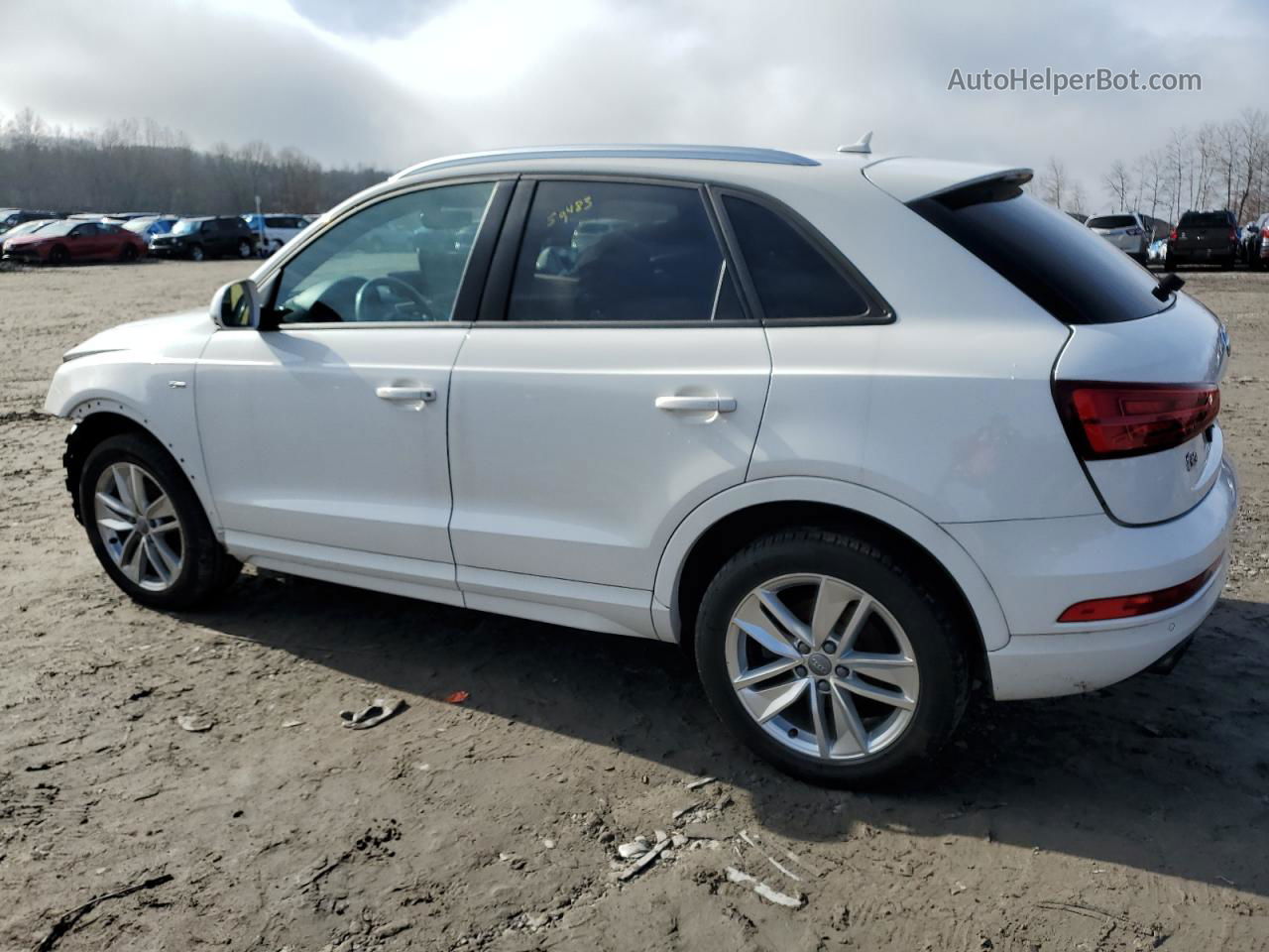 2018 Audi Q3 Premium White vin: WA1ECCFS8JR032483