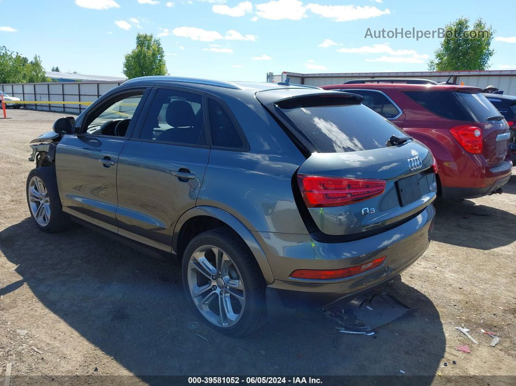 2018 Audi Q3 2.0t Premium/2.0t Sport Premium Gray vin: WA1ECCFSXJR017287