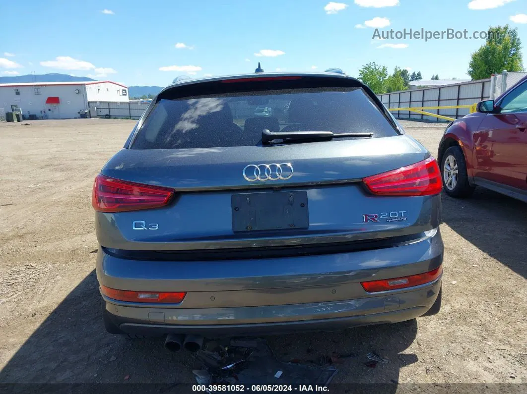 2018 Audi Q3 2.0t Premium/2.0t Sport Premium Серый vin: WA1ECCFSXJR017287