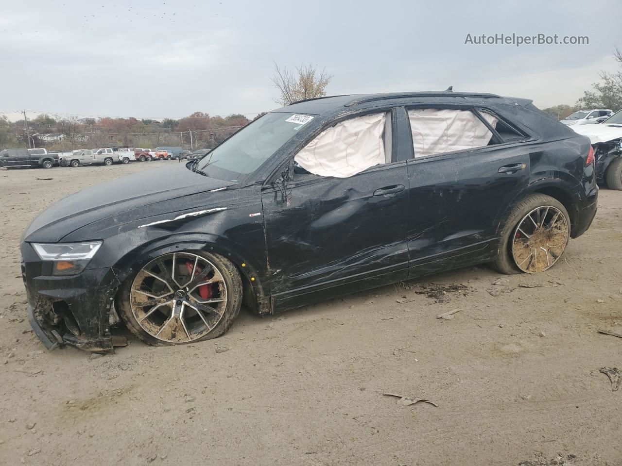 2020 Audi Q8 Premium Plus S-line Black vin: WA1EVAF10LD007826