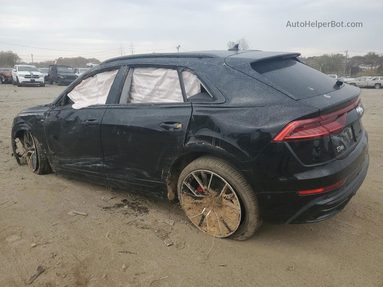 2020 Audi Q8 Premium Plus S-line Black vin: WA1EVAF10LD007826