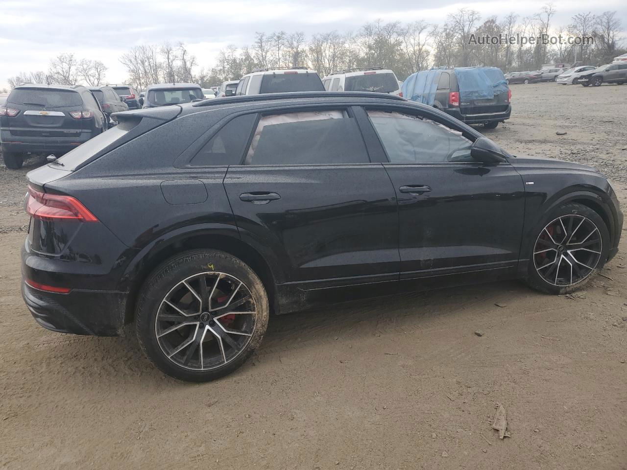 2020 Audi Q8 Premium Plus S-line Black vin: WA1EVAF10LD007826