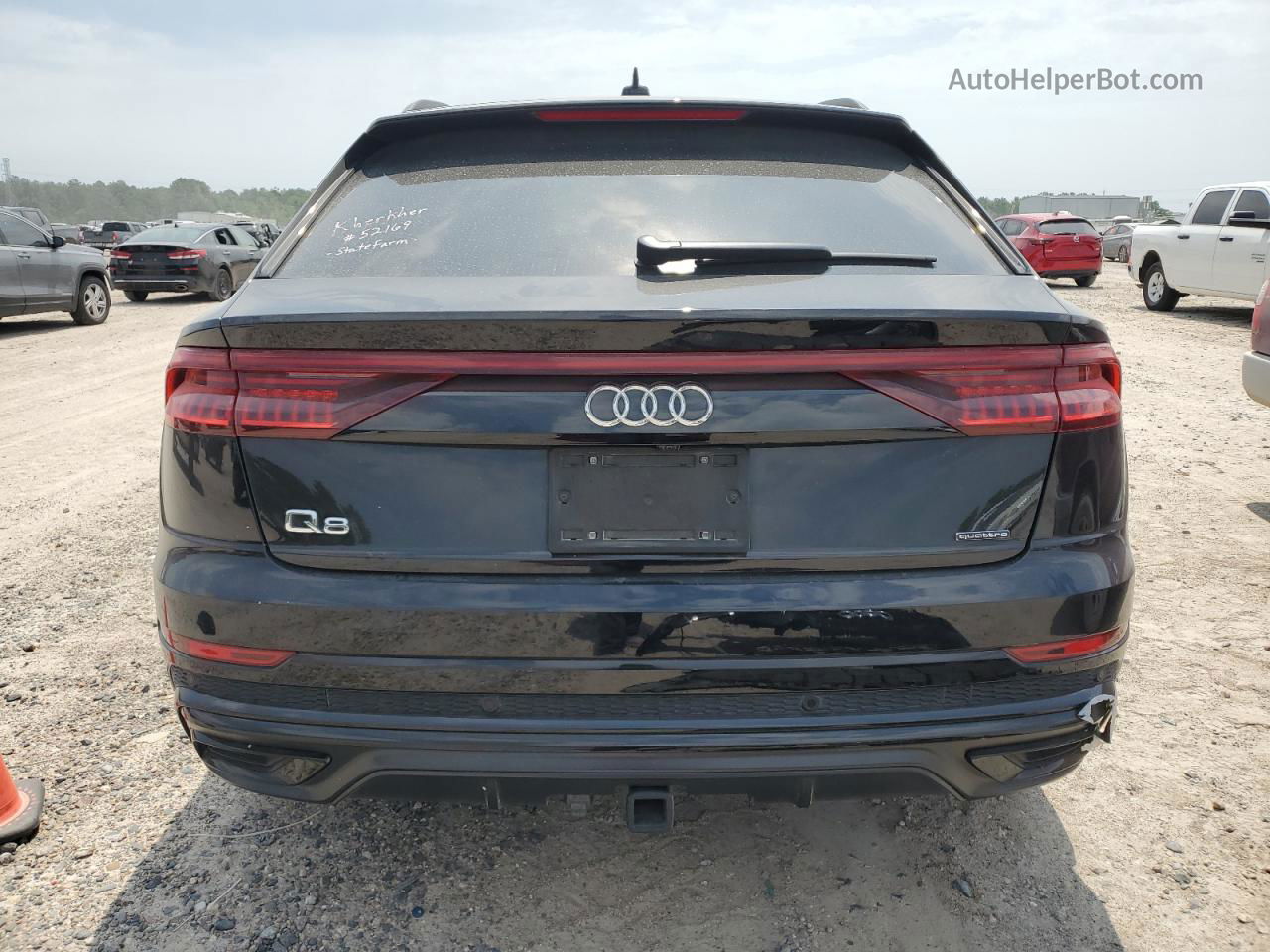 2020 Audi Q8 Premium Plus S-line Black vin: WA1EVAF11LD004126