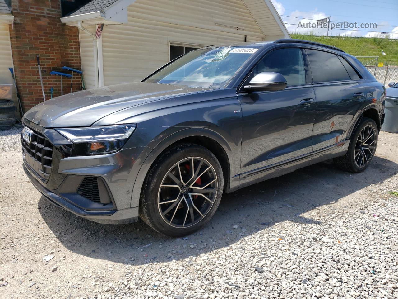 2020 Audi Q8 Premium Plus S-line Black vin: WA1EVAF11LD016860