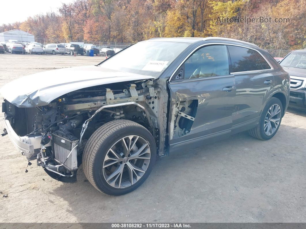 2020 Audi Q8 Premium Plus 55 Tfsi Quattro Tiptronic Gray vin: WA1EVAF13LD003530