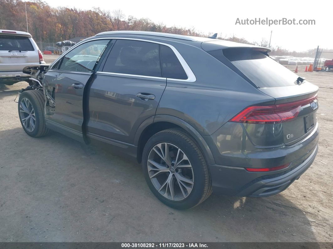 2020 Audi Q8 Premium Plus 55 Tfsi Quattro Tiptronic Gray vin: WA1EVAF13LD003530