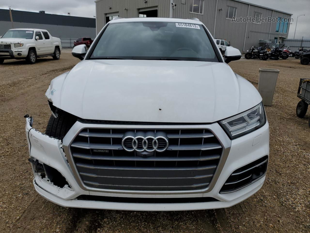 2018 Audi Q5 Technik S-line White vin: WA1FNAFY9J2221126