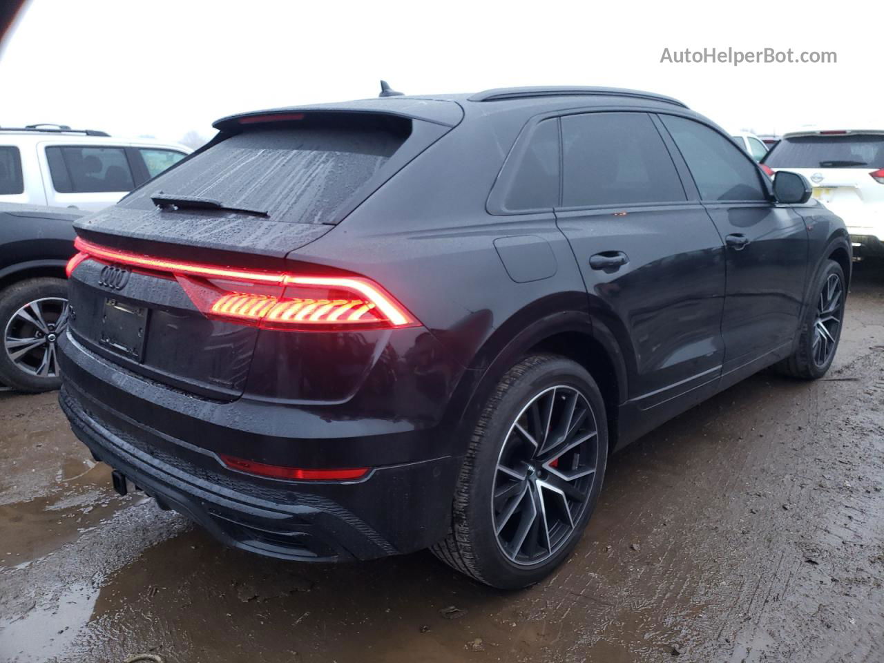 2020 Audi Q8 Prestige S-line Черный vin: WA1FVAF12LD010652