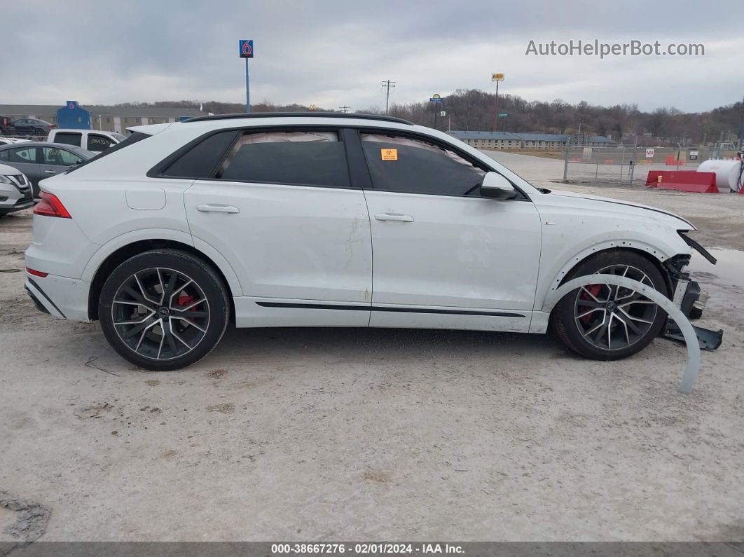 2020 Audi Q8 Prestige 55 Tfsi Quattro Tiptronic Белый vin: WA1FVAF12LD018685