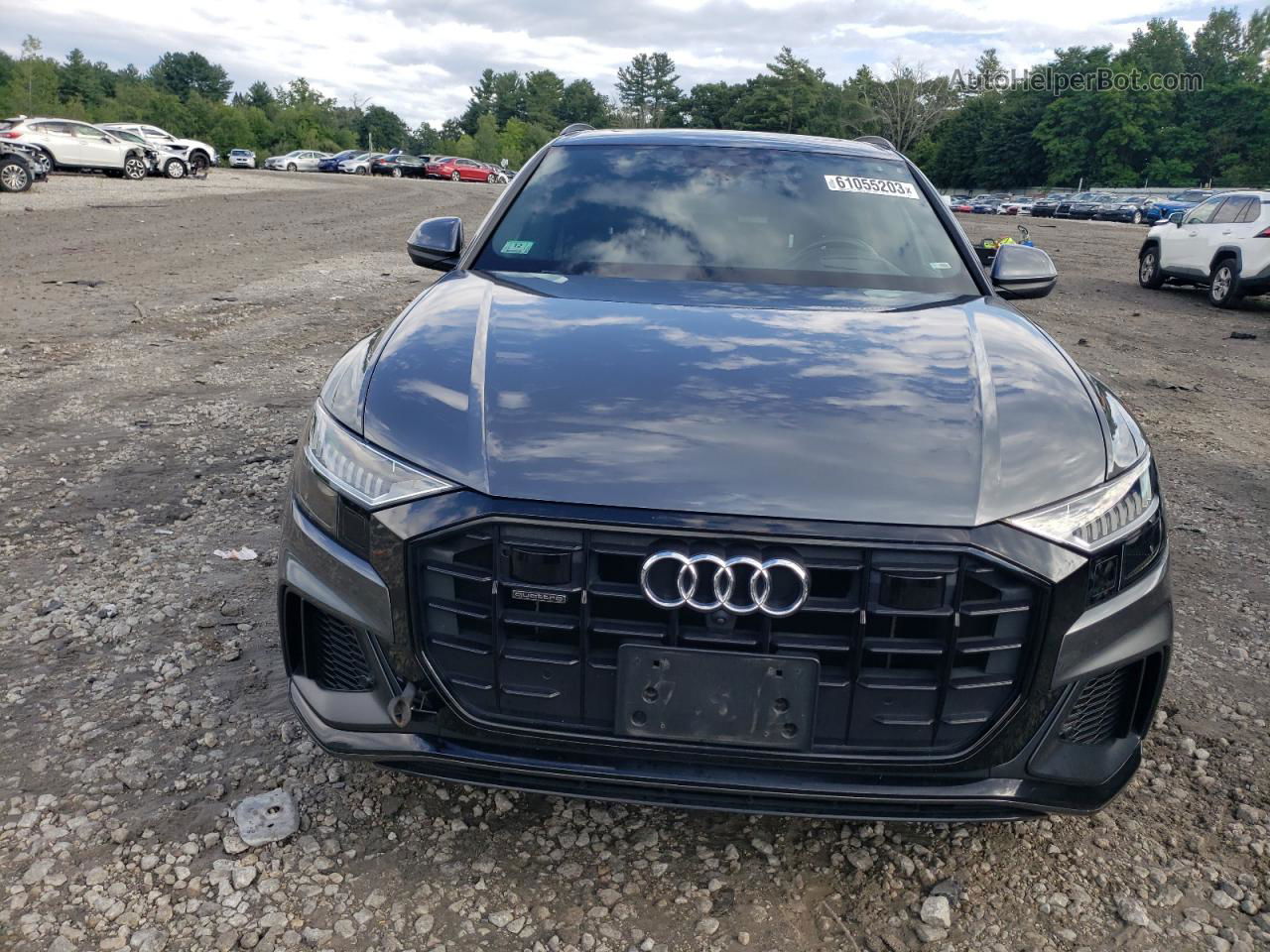 2020 Audi Q8 Prestige S-line Gray vin: WA1FVAF13LD022390