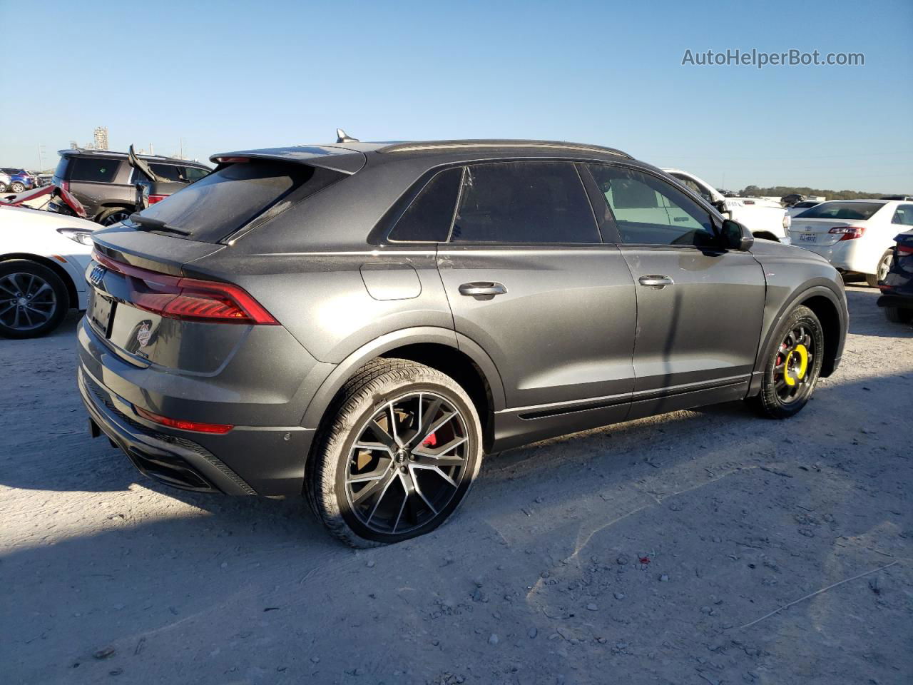 2020 Audi Q8 Prestige S-line Charcoal vin: WA1FVAF14LD020759