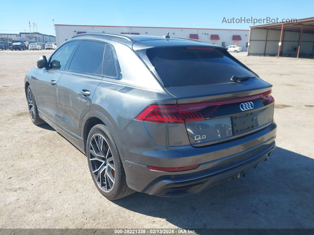 2020 Audi Q8 Prestige 55 Tfsi Quattro Tiptronic Gray vin: WA1FVAF17LD022621