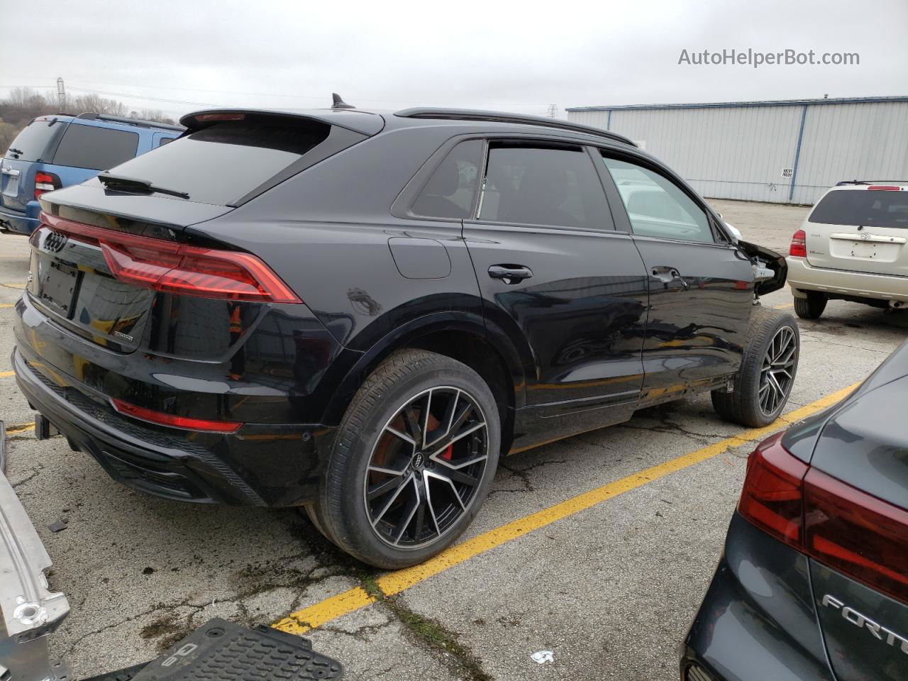 2020 Audi Q8 Prestige S-line Black vin: WA1FVAF18LD003639