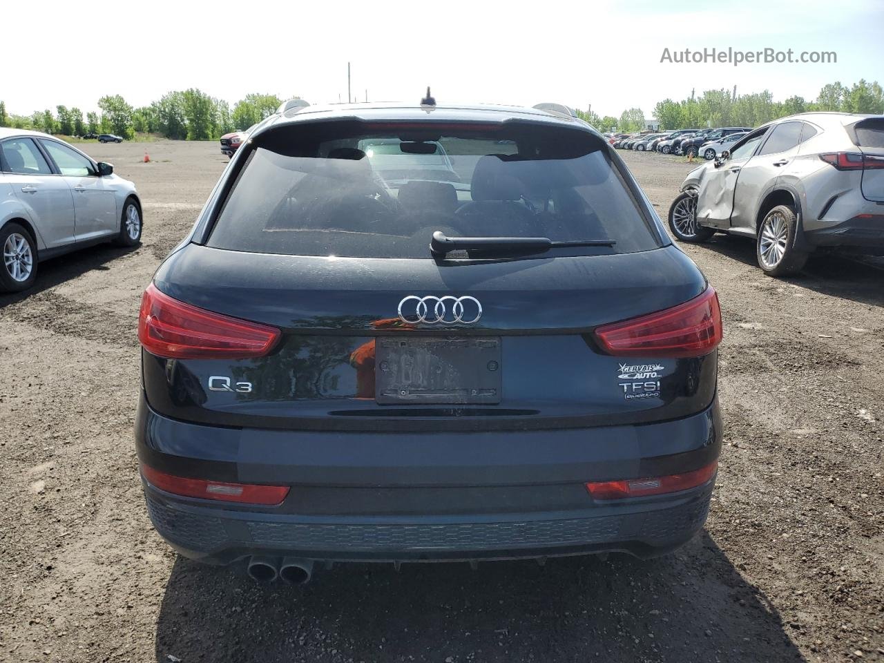 2018 Audi Q3 Technik Black vin: WA1GCCFS7JR026442