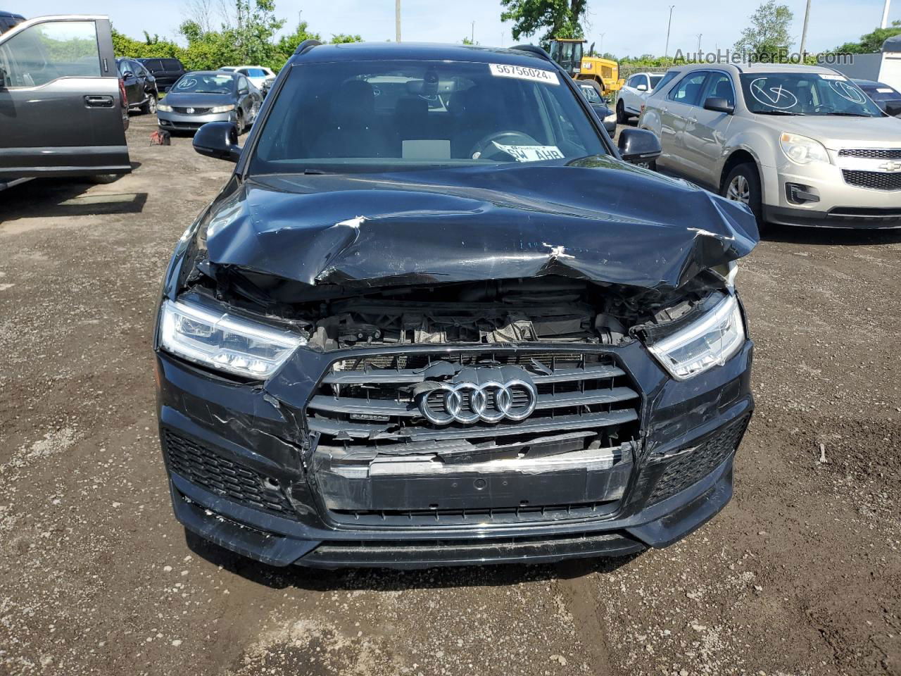 2018 Audi Q3 Technik Black vin: WA1GCCFS7JR026442