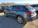 2018 Audi Q3 Premium Plus Синий vin: WA1HCCFS2JR015420