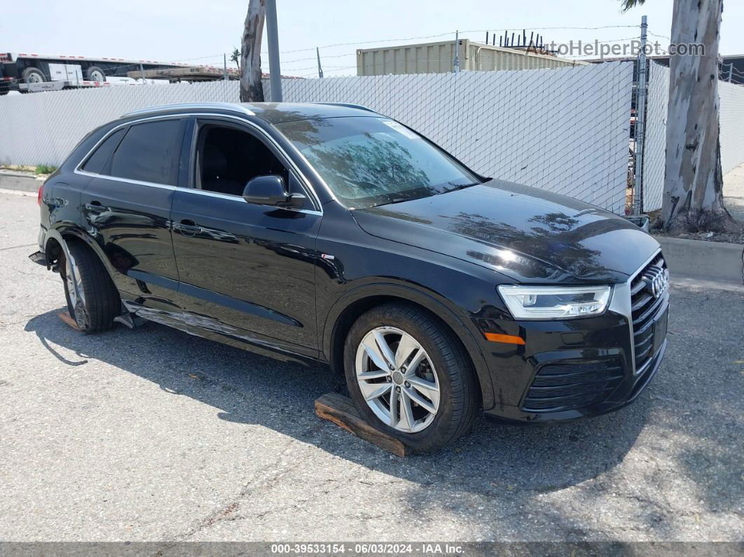 2018 Audi Q3 2.0t Premium/2.0t Sport Premium Черный vin: WA1HCCFS6JR007322