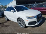 2018 Audi Q3 2.0t Premium/2.0t Sport Premium White vin: WA1HCCFS7JR013663