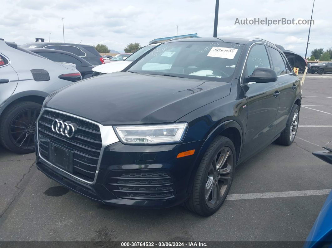 2018 Audi Q3 2.0t Premium/2.0t Sport Premium Черный vin: WA1HCCFS8JR017396