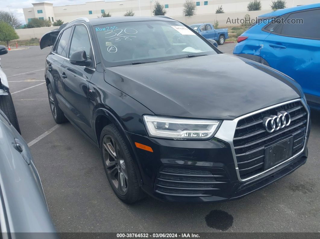 2018 Audi Q3 2.0t Premium/2.0t Sport Premium Черный vin: WA1HCCFS8JR017396