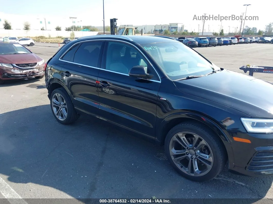 2018 Audi Q3 2.0t Premium/2.0t Sport Premium Черный vin: WA1HCCFS8JR017396