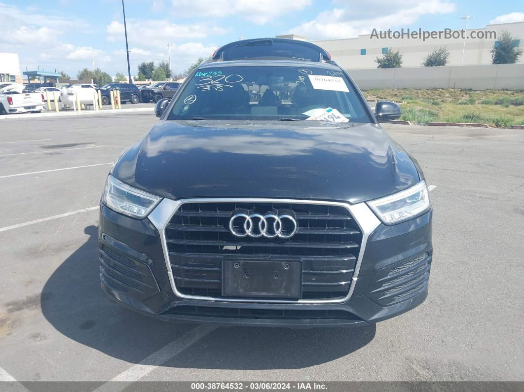 2018 Audi Q3 2.0t Premium/2.0t Sport Premium Черный vin: WA1HCCFS8JR017396