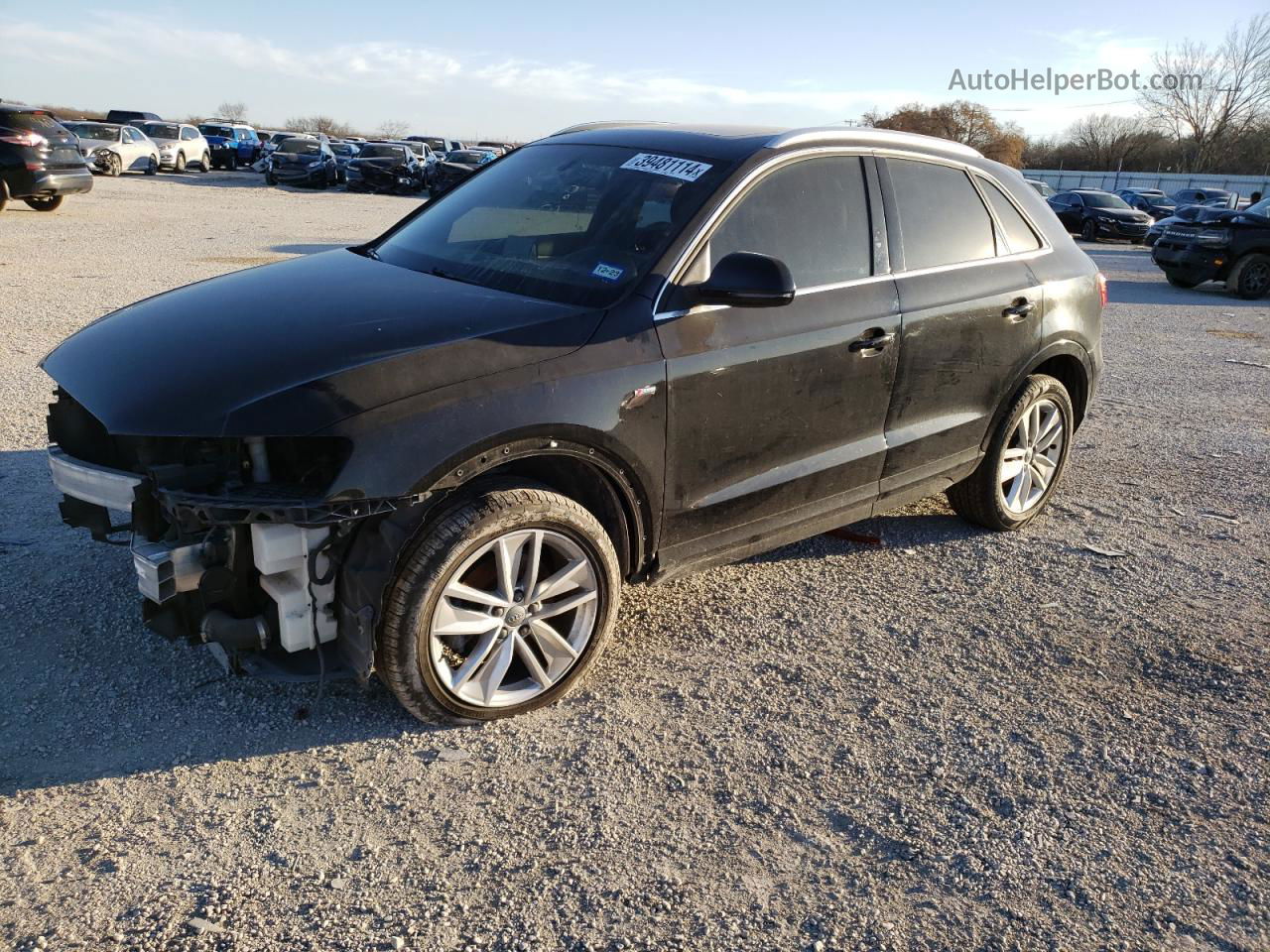 2018 Audi Q3 Premium Plus Black vin: WA1JCCFS0JR008208