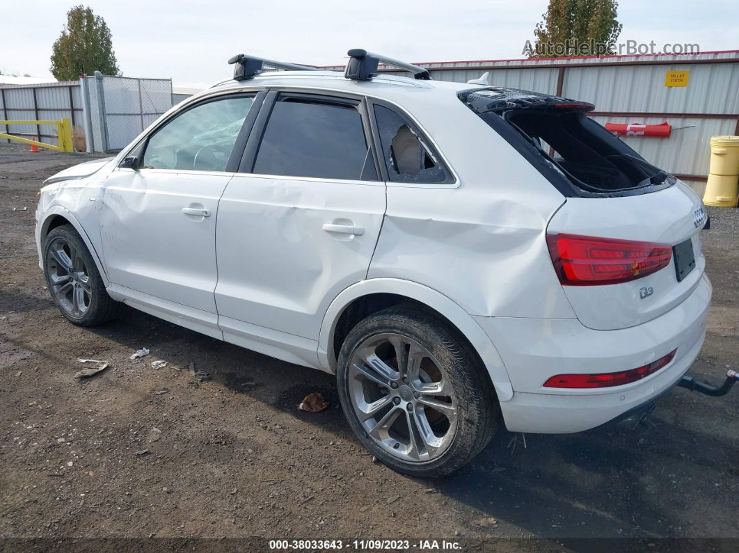 2018 Audi Q3 2.0t Premium White vin: WA1JCCFS0JR019760