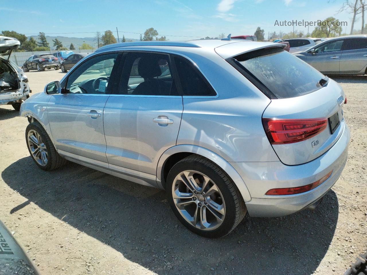 2018 Audi Q3 Premium Plus Silver vin: WA1JCCFS1JR005866