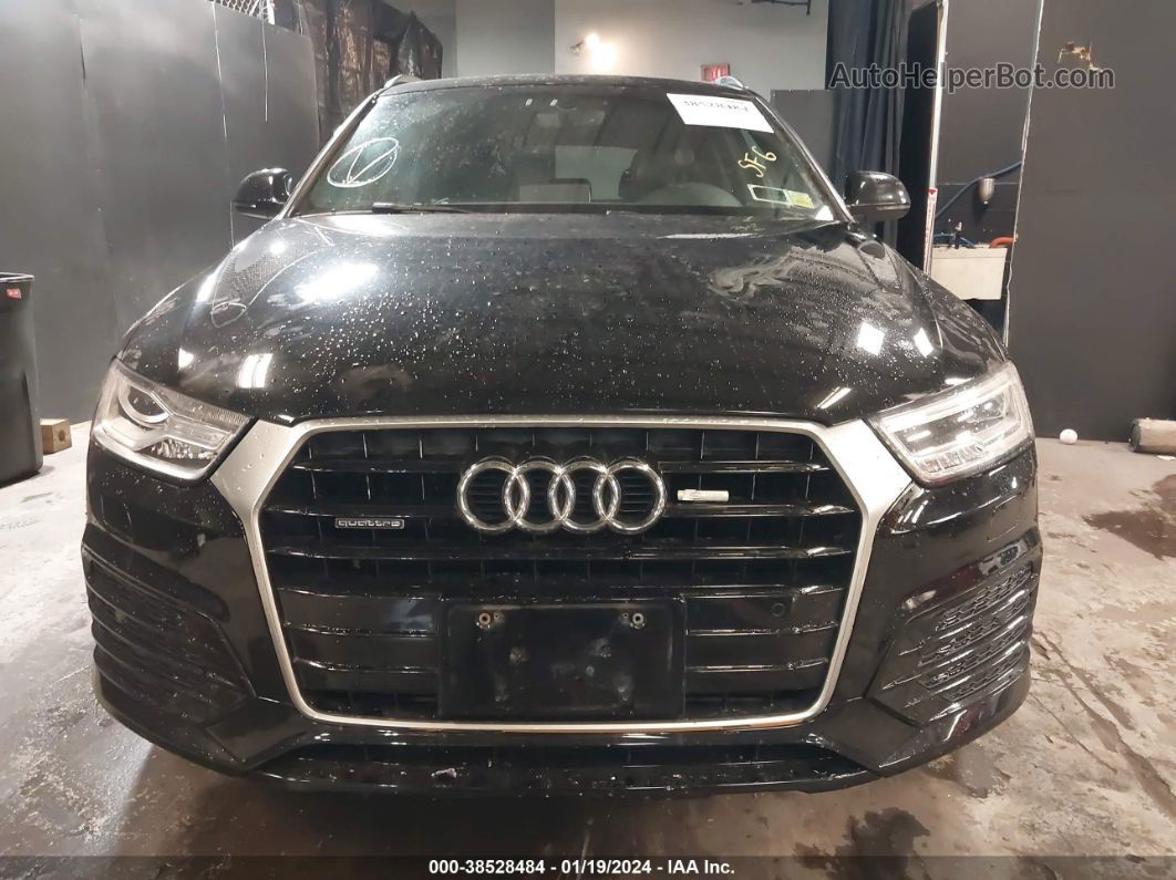 2018 Audi Q3   Черный vin: WA1JCCFS2JR010834