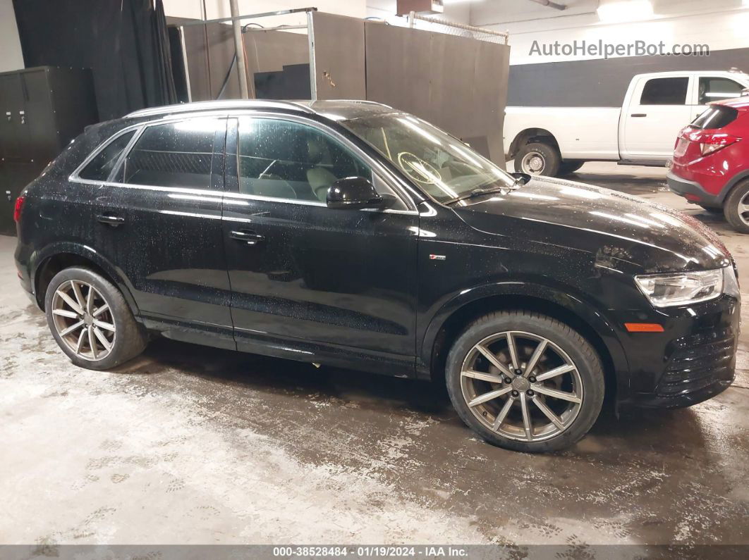 2018 Audi Q3   Черный vin: WA1JCCFS2JR010834