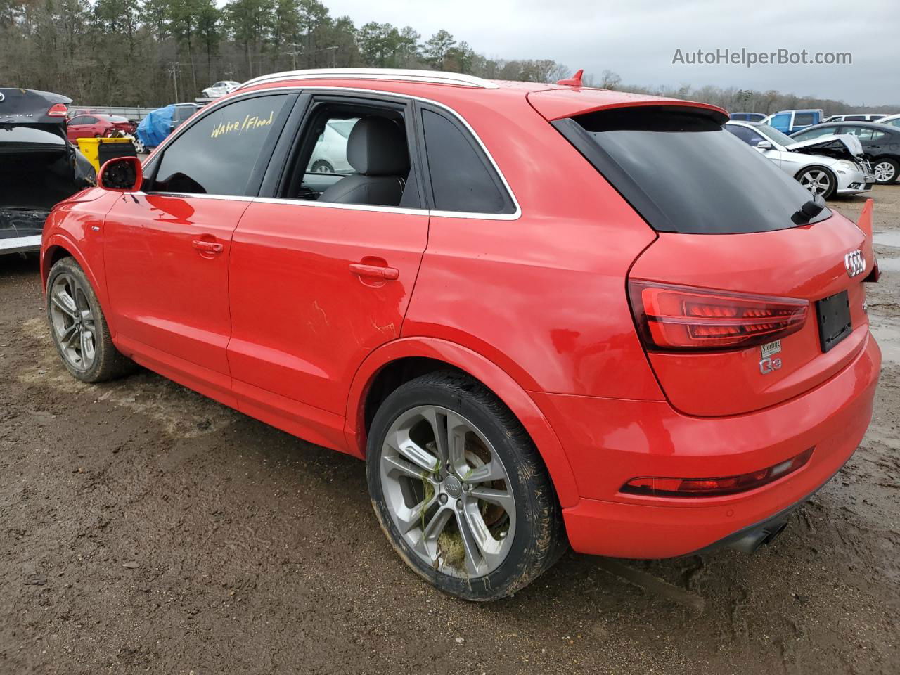 2018 Audi Q3 Premium Plus Red vin: WA1JCCFS2JR016813